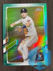 2021 Topps Chrome Alex Bregman #149 Aqua 170/199